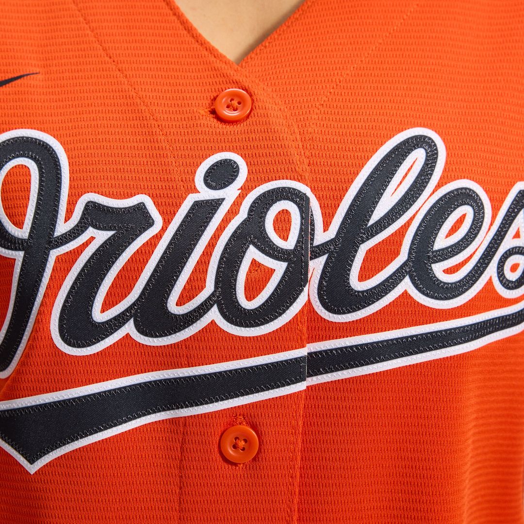 Baltimore Orioles Adley Rutschman Nike Women's Alternate Replica Player Jersey - Orange Team Jersey Sports Fan Apparel