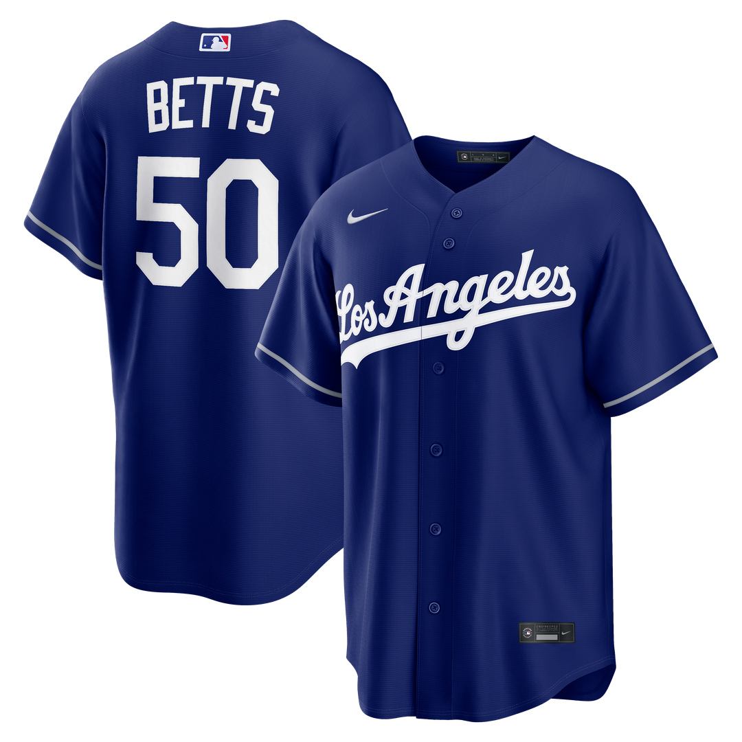 Los Angeles Dodgers Mookie Betts Nike Alternate Replica Jersey - Royal Team Jersey Sports Fan Apparel