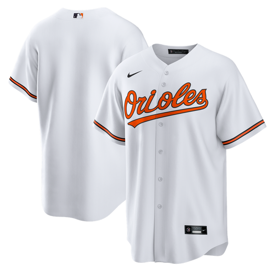 Baltimore Orioles Nike Home Big & Tall Replica Jersey - White Team Jersey Sports Fan Apparel
