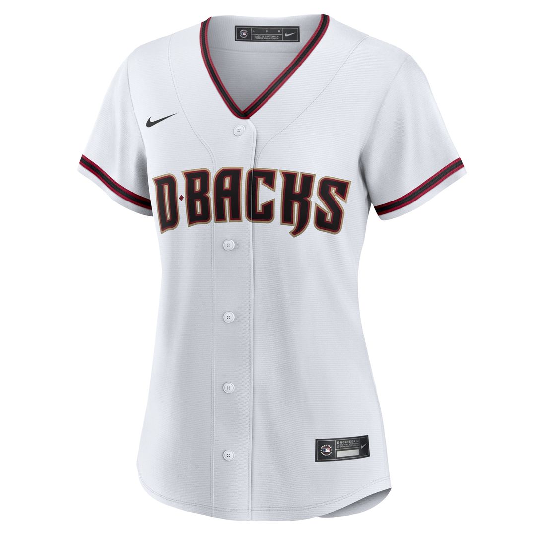 Arizona Diamondbacks Corbin Carroll Nike Women's Home Replica Player Jersey - White Team Jersey Sports Fan Apparel