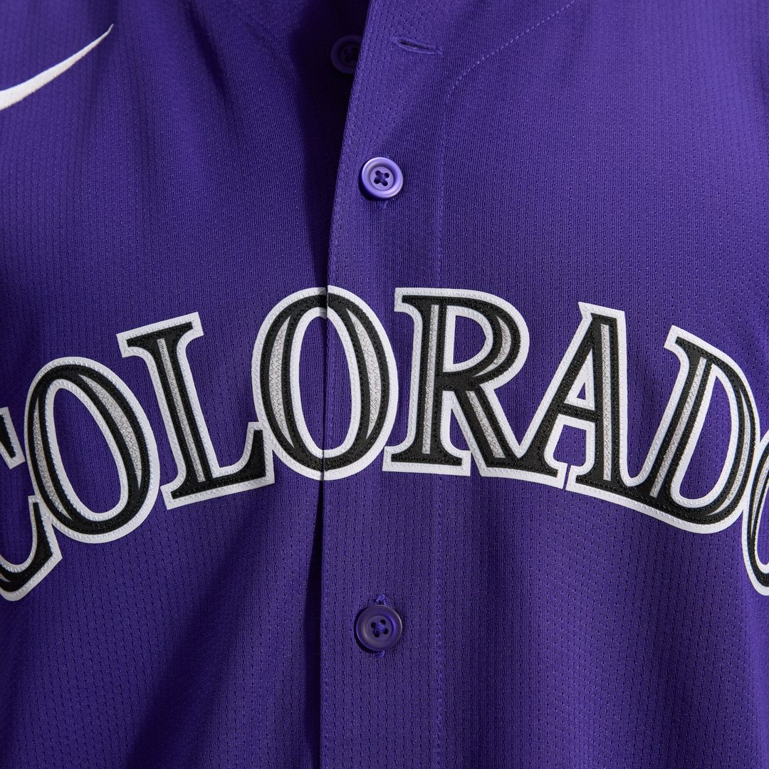 Colorado Rockies Nike Alternate Limited Jersey - Purple Team Jersey Sports Fan Apparel