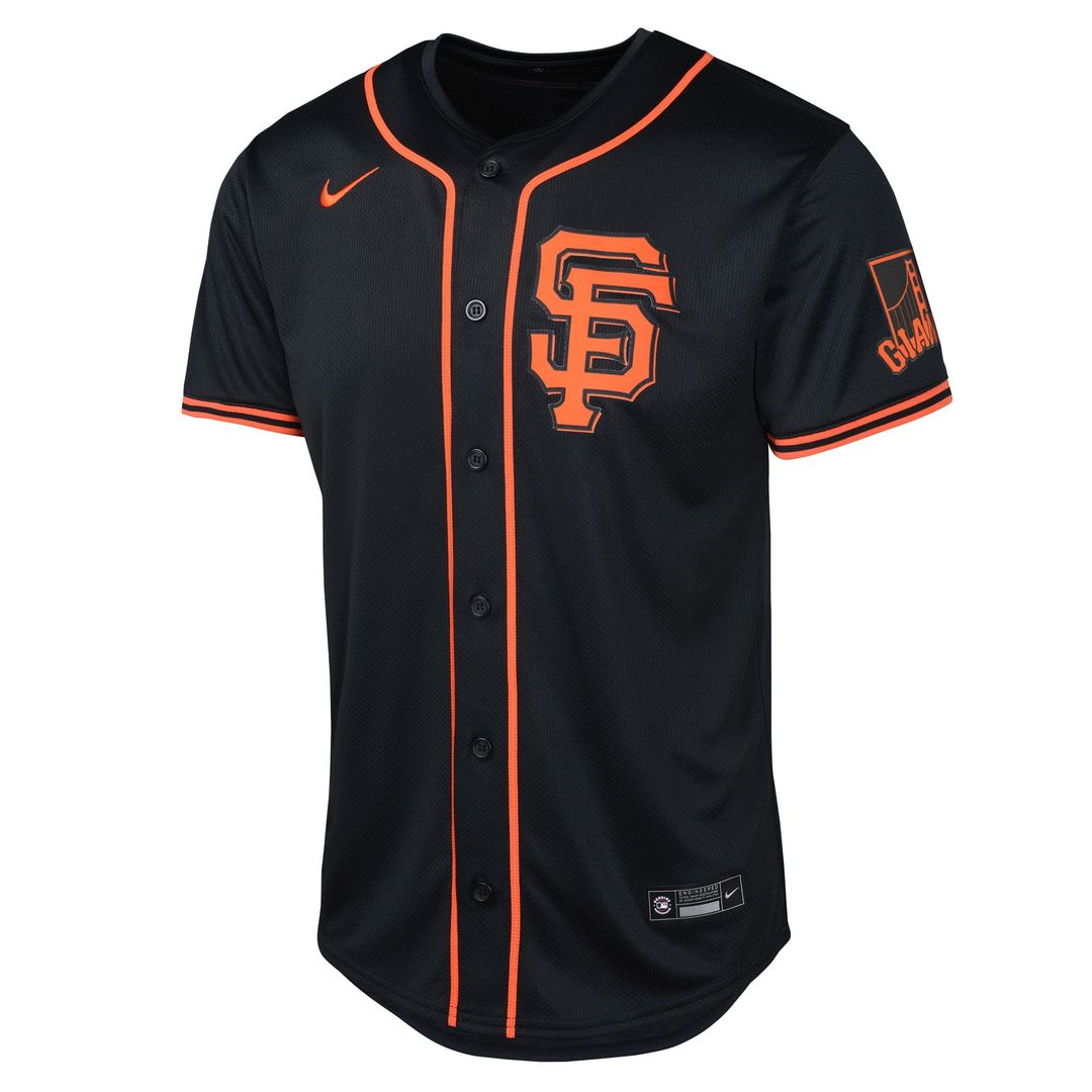 San Francisco Giants Rafael Devers Nike Youth Limited Jersey - Black Team Jersey Sports Fan Apparel