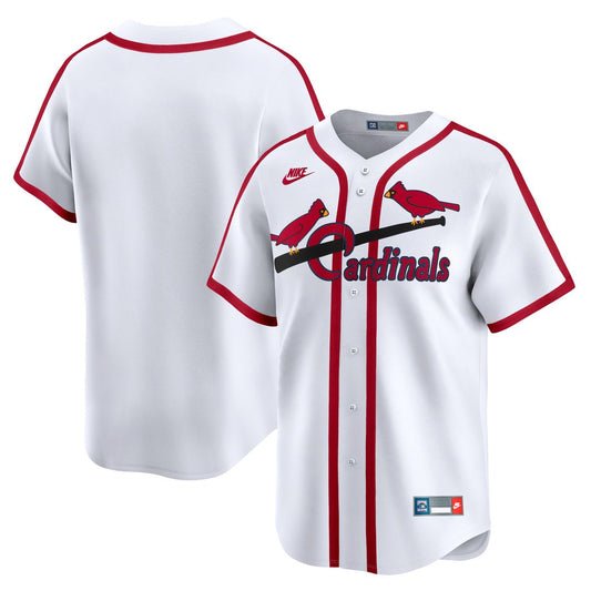 St. Louis Cardinals Nike Cooperstown Limited Jersey - White Team Jersey Sports Fan Apparel