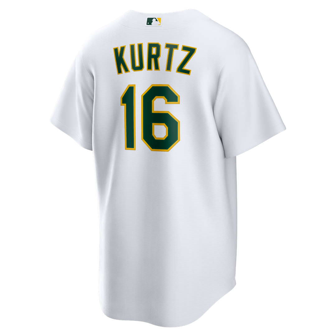 Athletics Nick Kurtz Nike Home Replica Jersey - White Team Jersey Sports Fan Apparel