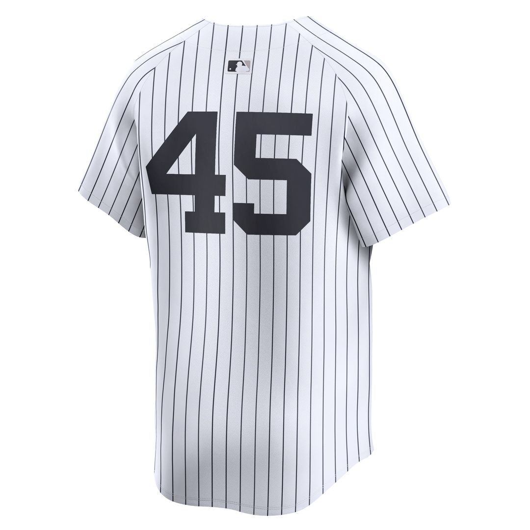 New York Yankees Gerrit Cole Nike Home Limited Player Jersey - White Team Jersey Sports Fan Apparel