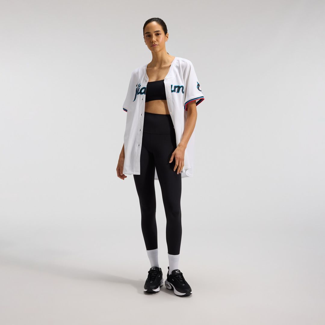 Miami Marlins Sandy Alcantara Nike Women's Home Limited Player Jersey - White Team Jersey Sports Fan Apparel