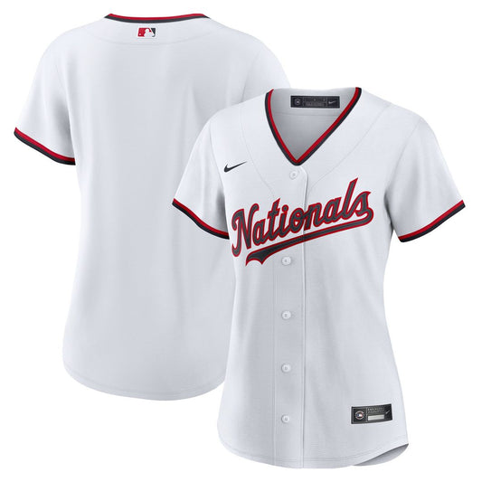 Washington Nationals Nike Women's Home Replica 2.0 Jersey - White Team Jersey Sports Fan Apparel