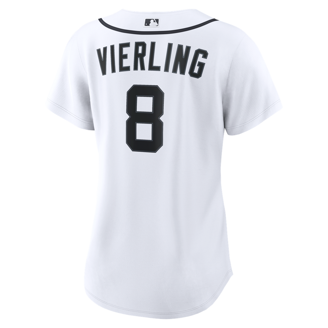 Detroit Tigers Matt Vierling Nike Women's Home Replica Jersey - White Team Jersey Sports Fan Apparel