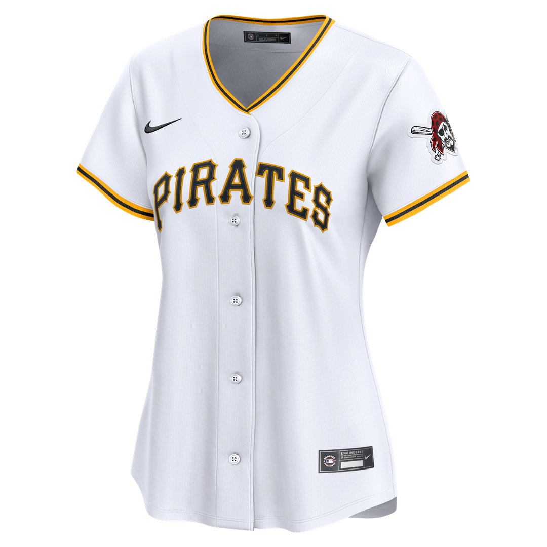 Pittsburgh Pirates Nike Women's Home Limited Jersey - White Team Jersey Sports Fan Apparel