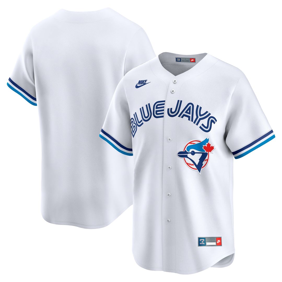 Toronto Blue Jays Nike Cooperstown Limited Jersey - White Team Jersey Sports Fan Apparel