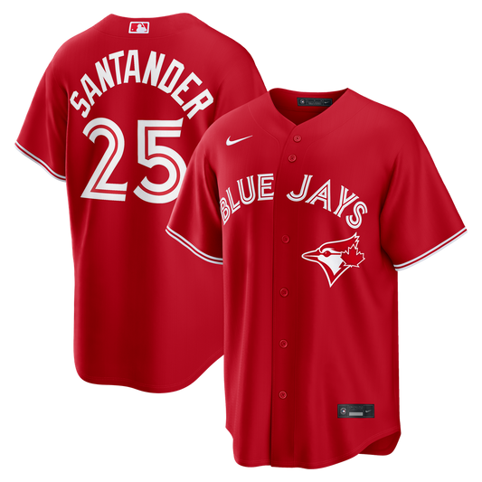 Toronto Blue Jays Anthony Santander Nike Canada Day Replica Jersey - Red Team Jersey Sports Fan Apparel