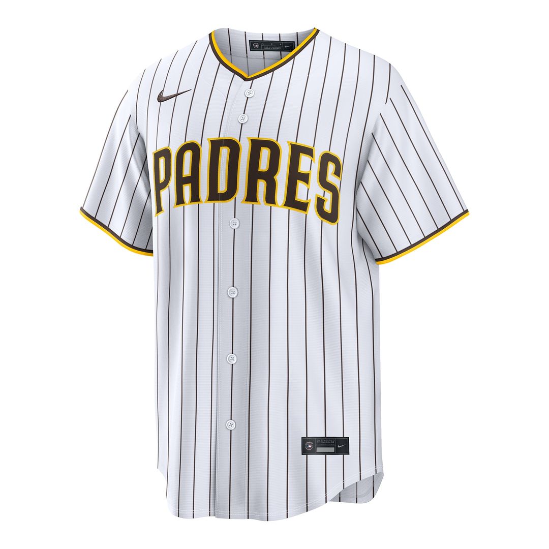San Diego Padres Mason Miller Nike Home Replica Jersey - White Team Jersey Sports Fan Apparel