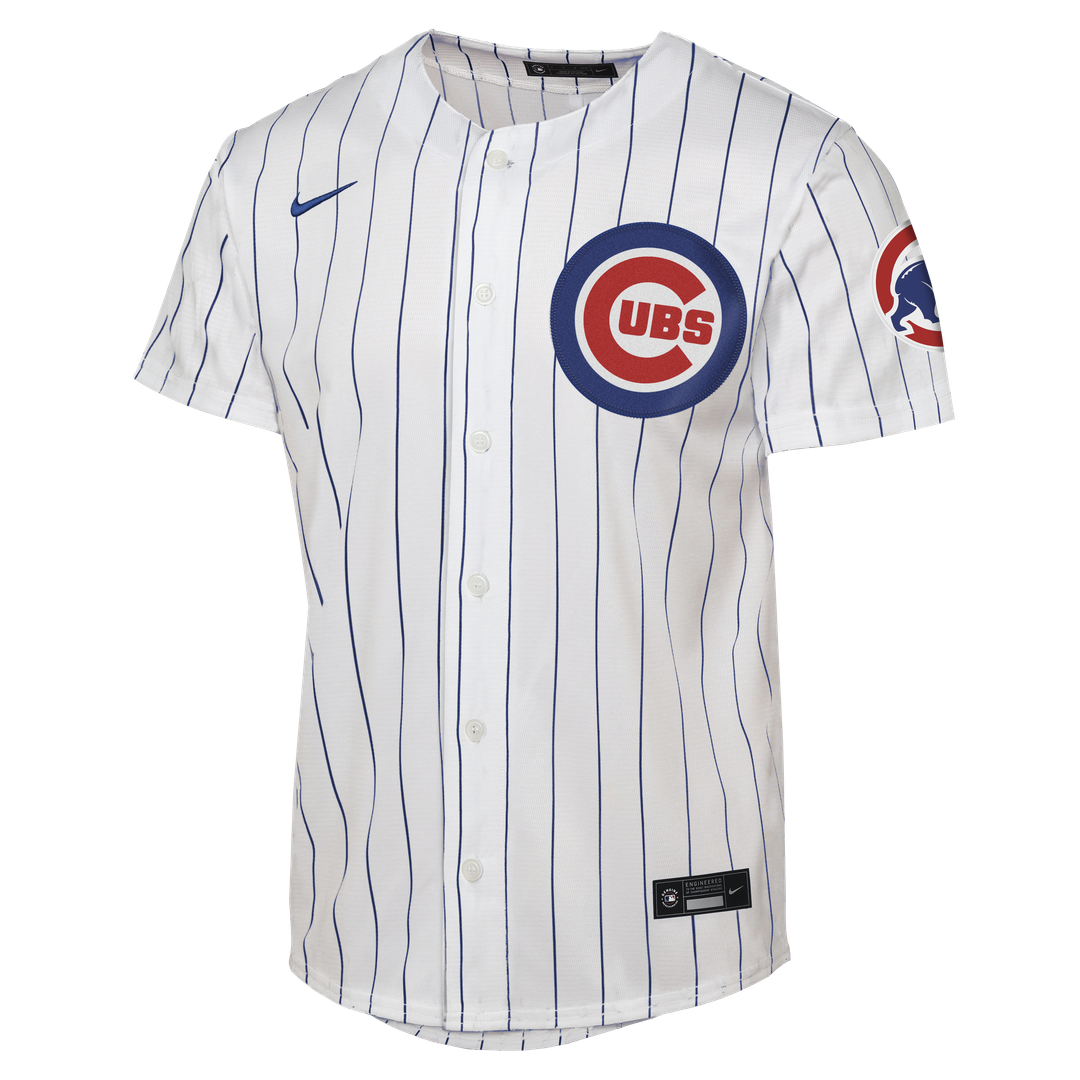 Chicago Cubs Pete Crow - Armstrong Nike Youth Home Stadium Jersey - White Team Jersey Sports Fan Apparel