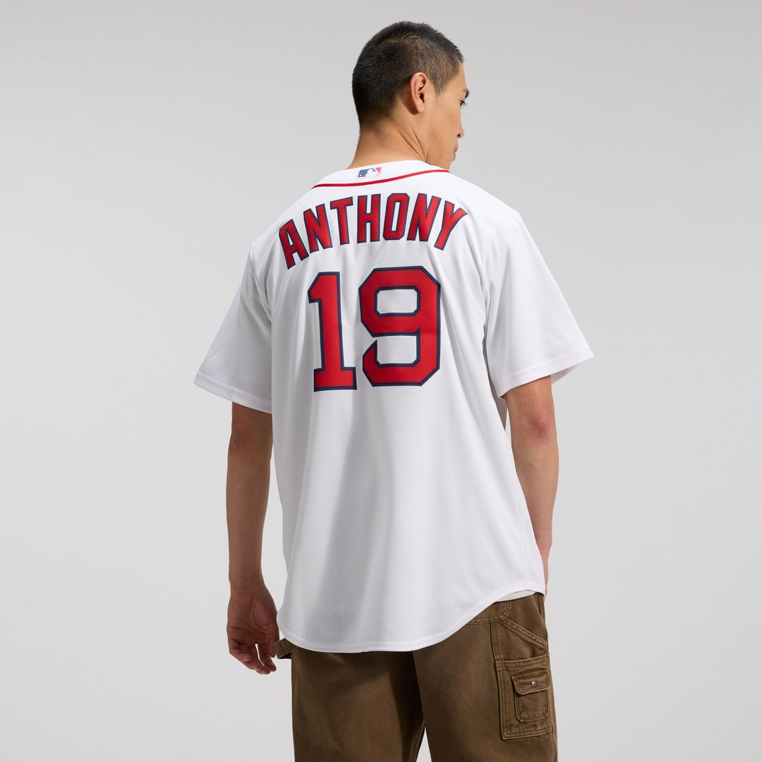 Boston Red Sox Roman Anthony Nike Home Replica Jersey - White Team Jersey Sports Fan Apparel