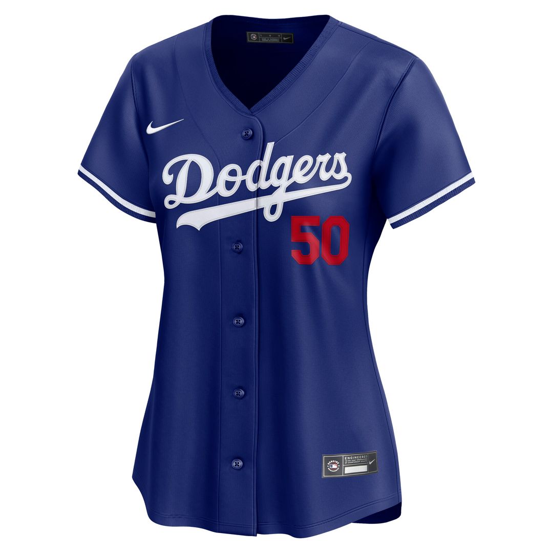 Los Angeles Dodgers Mookie Betts Nike Women's Alternate 2 Limited Player Jersey - Royal Team Jersey Sports Fan Apparel