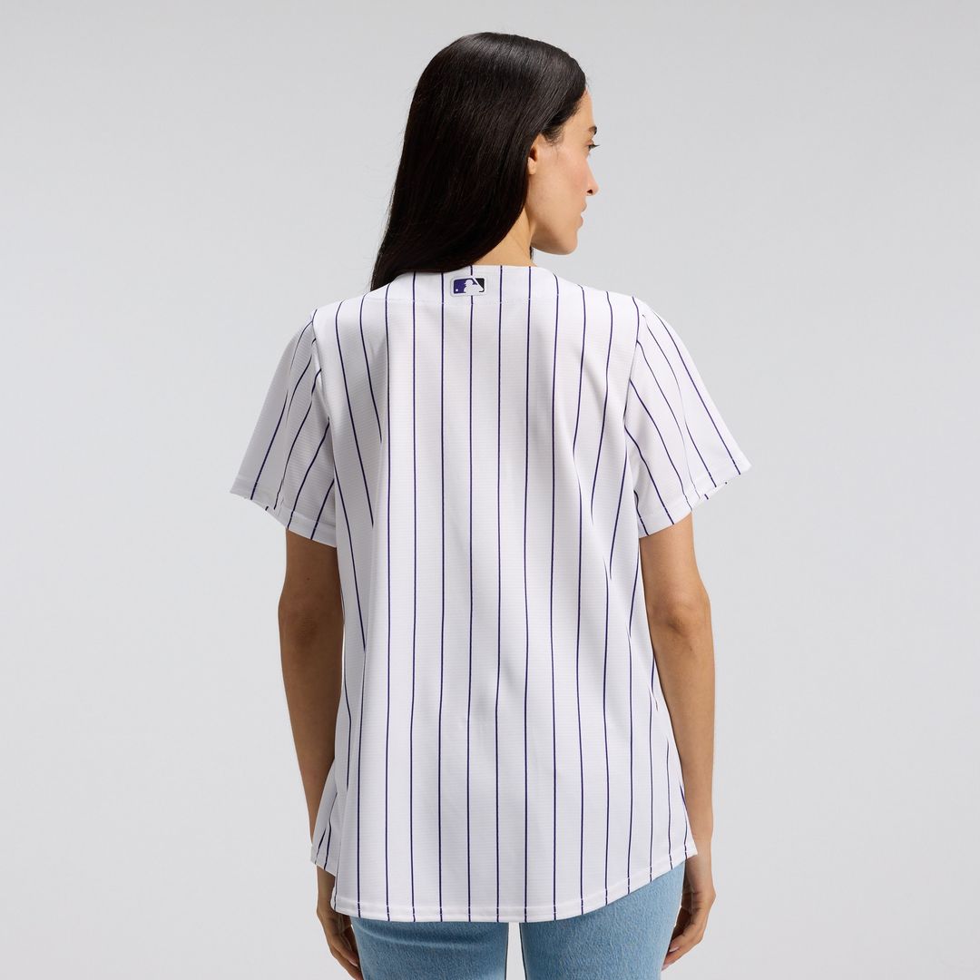 Colorado Rockies Nike Women's Home Replica Team Jersey - White Team Jersey Sports Fan Apparel