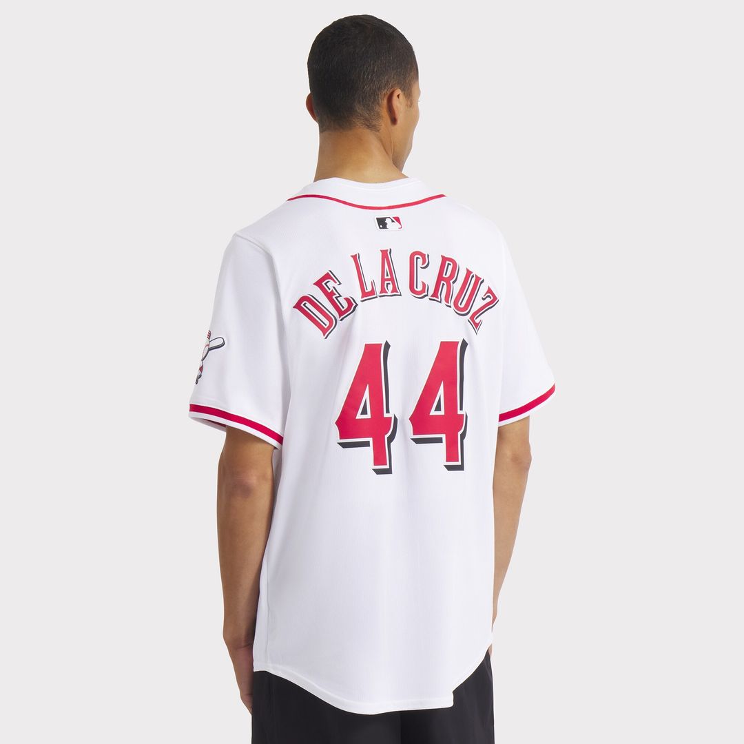 Cincinnati Reds Elly De La Cruz Nike Home Limited Player Jersey - White Team Jersey Sports Fan Apparel