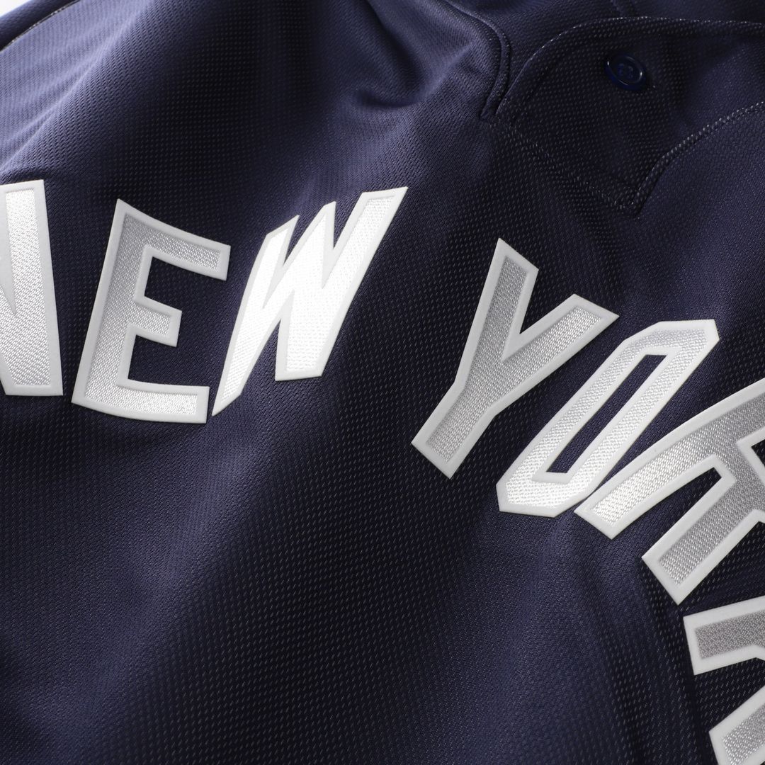 New York Yankees Derek Jeter Mitchell & Ness Authentic Batting Practice Jersey - Navy Team Jersey Sports Fan Apparel