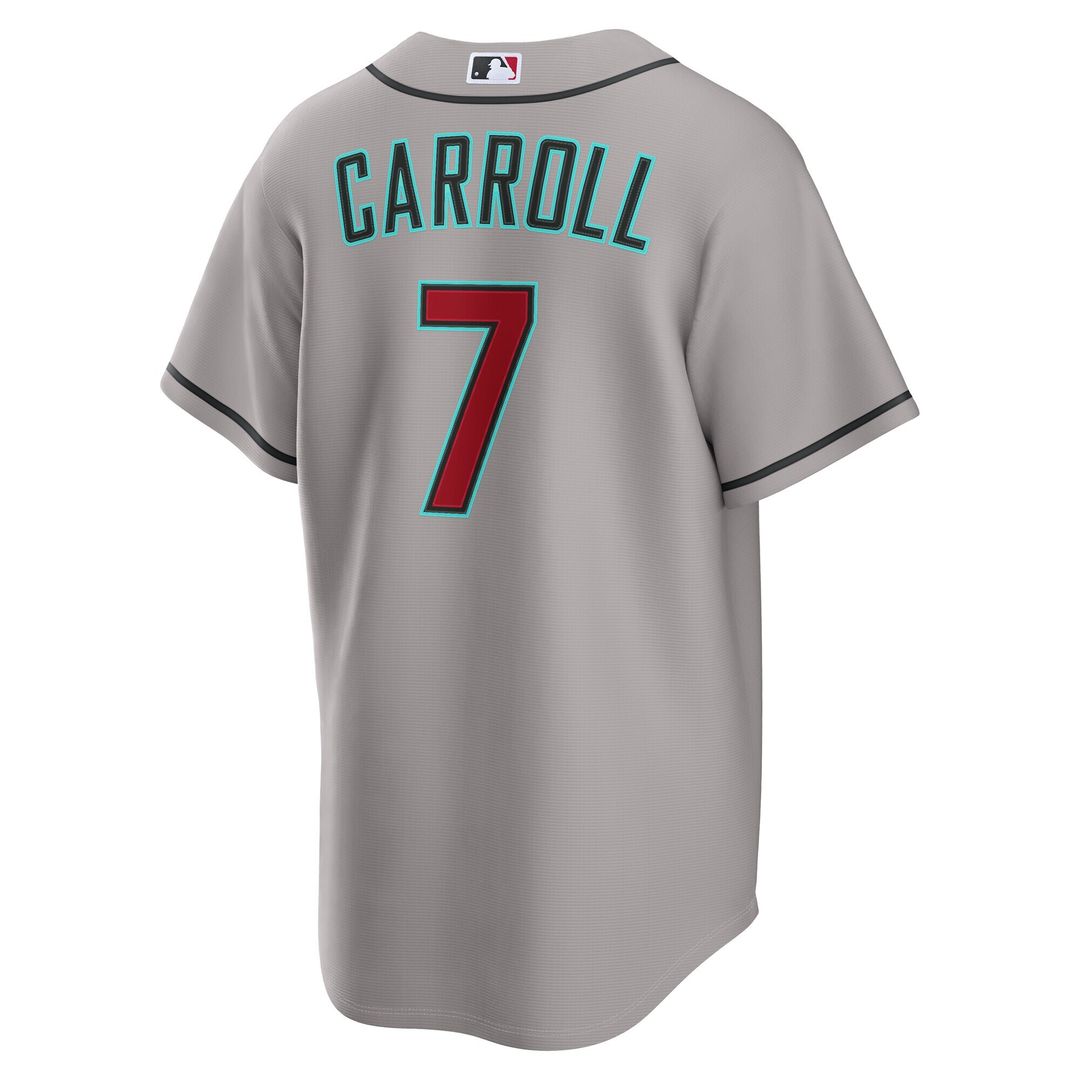 Arizona Diamondbacks Corbin Carroll Nike Alternate 2 Replica Jersey - Crimson Team Jersey Sports Fan Apparel