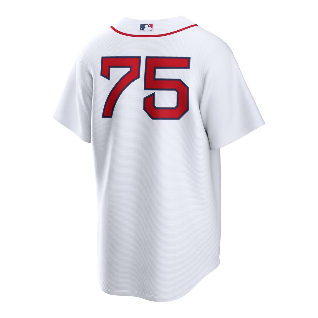 Boston Red Sox Carlos Narváez Nike Home Replica Jersey - White Team Jersey Sports Fan Apparel