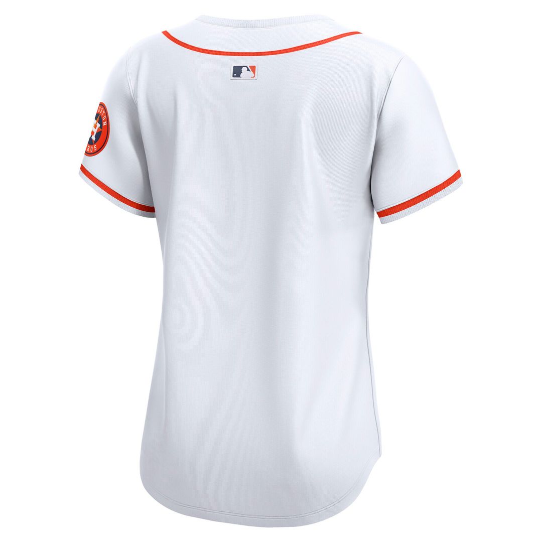 Houston Astros Nike Home Women's Limited Jersey - White Team Jersey Sports Fan Apparel