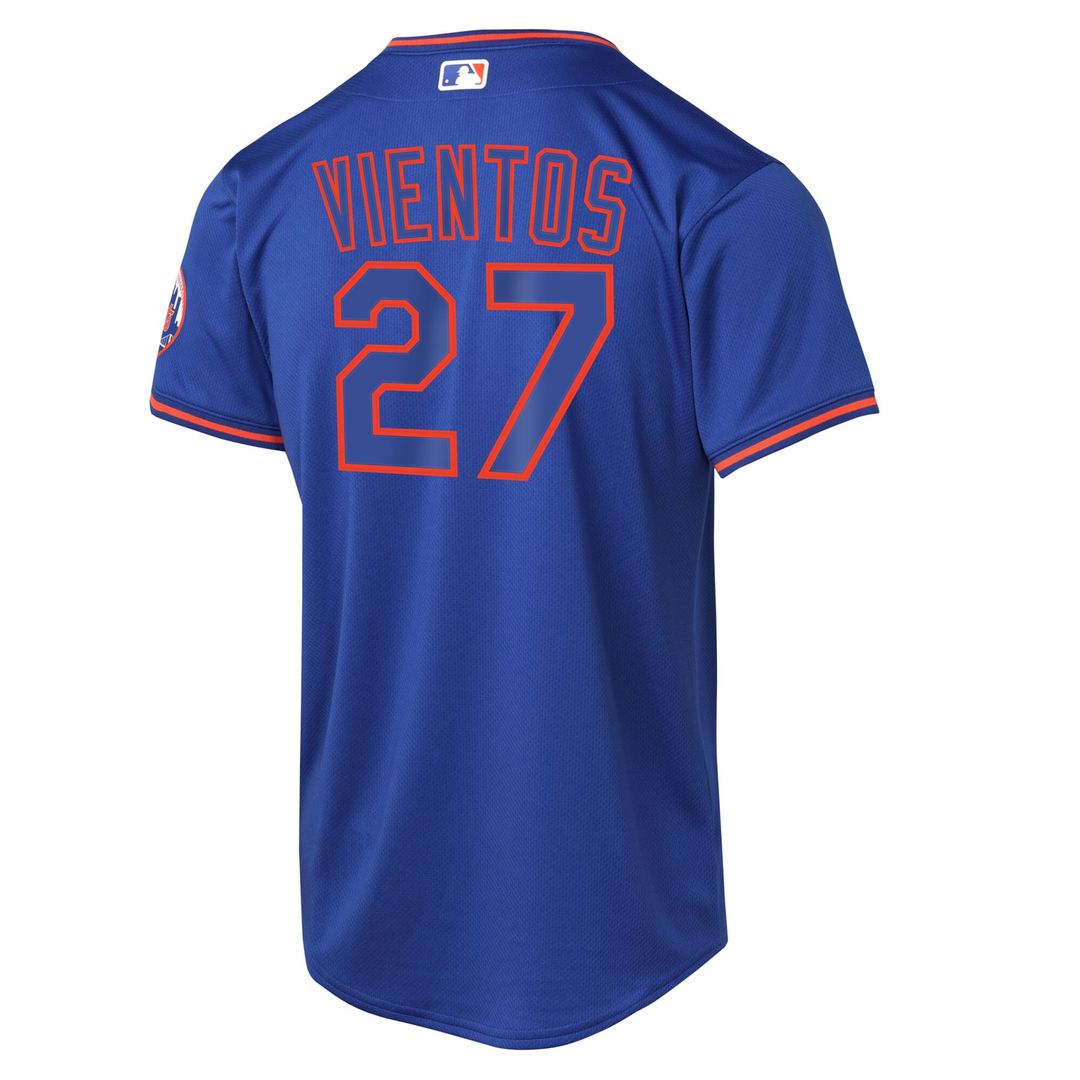 New York Mets Mark Vientos Nike Youth Alternate 2 Limited Jersey - Royal Team Jersey Sports Fan Apparel