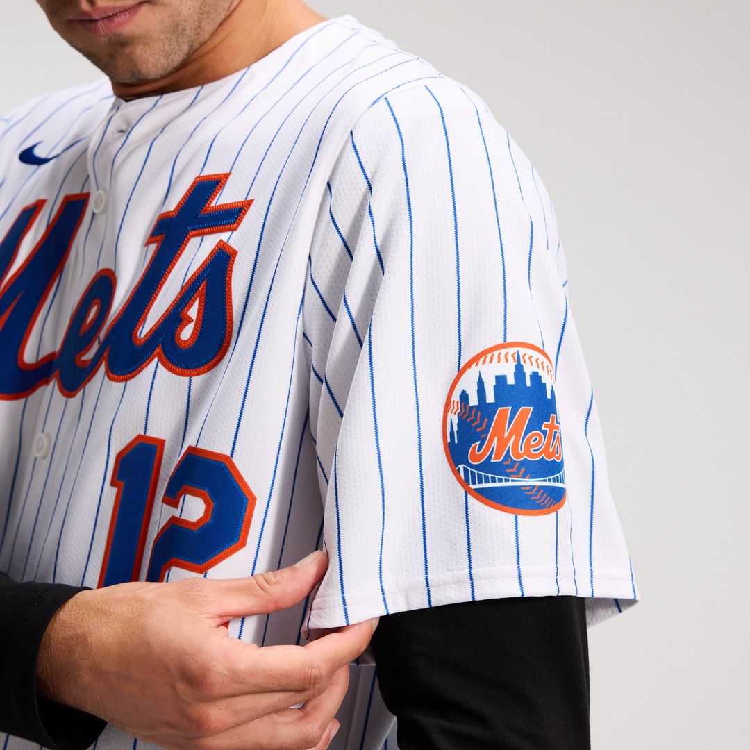 New York Mets Francisco Lindor Nike Alternate Limited Jersey - Black Team Jersey Sports Fan Apparel
