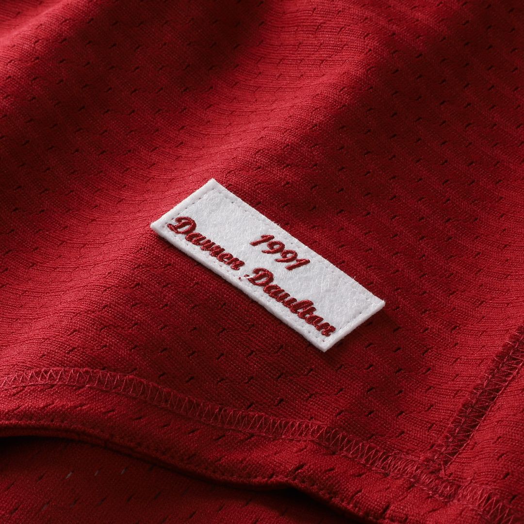 Philadelphia Phillies Darren Daulton Mitchell & Ness Authentic Batting Practice Jersey - Scarlet Team Jersey Sports Fan Apparel