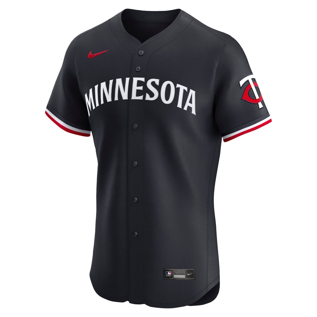 Minnesota Twins Nike Alternate 2 Elite Jersey - Navy Team Jersey Sports Fan Apparel