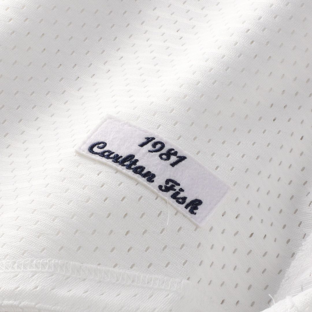 Chicago White Sox Carlton Fisk Mitchell & Ness Authentic Batting Practice Jersey - White Team Jersey Sports Fan Apparel