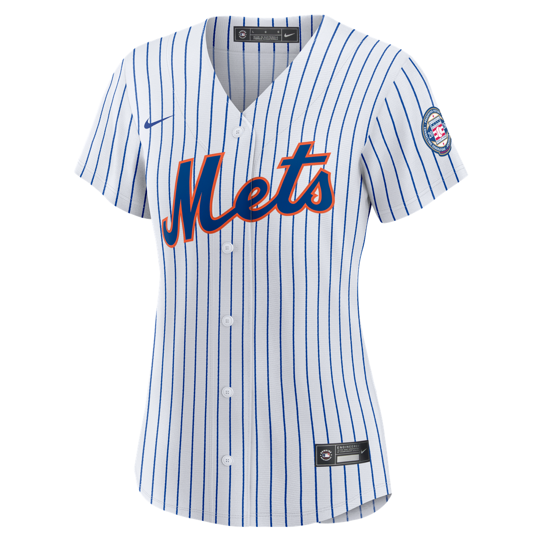 New York Mets Carlos Beltran Nike Women's 2026 Baseball Hall of Fame Retired Player Replica Jersey - White Team Jersey Sports Fan Apparel