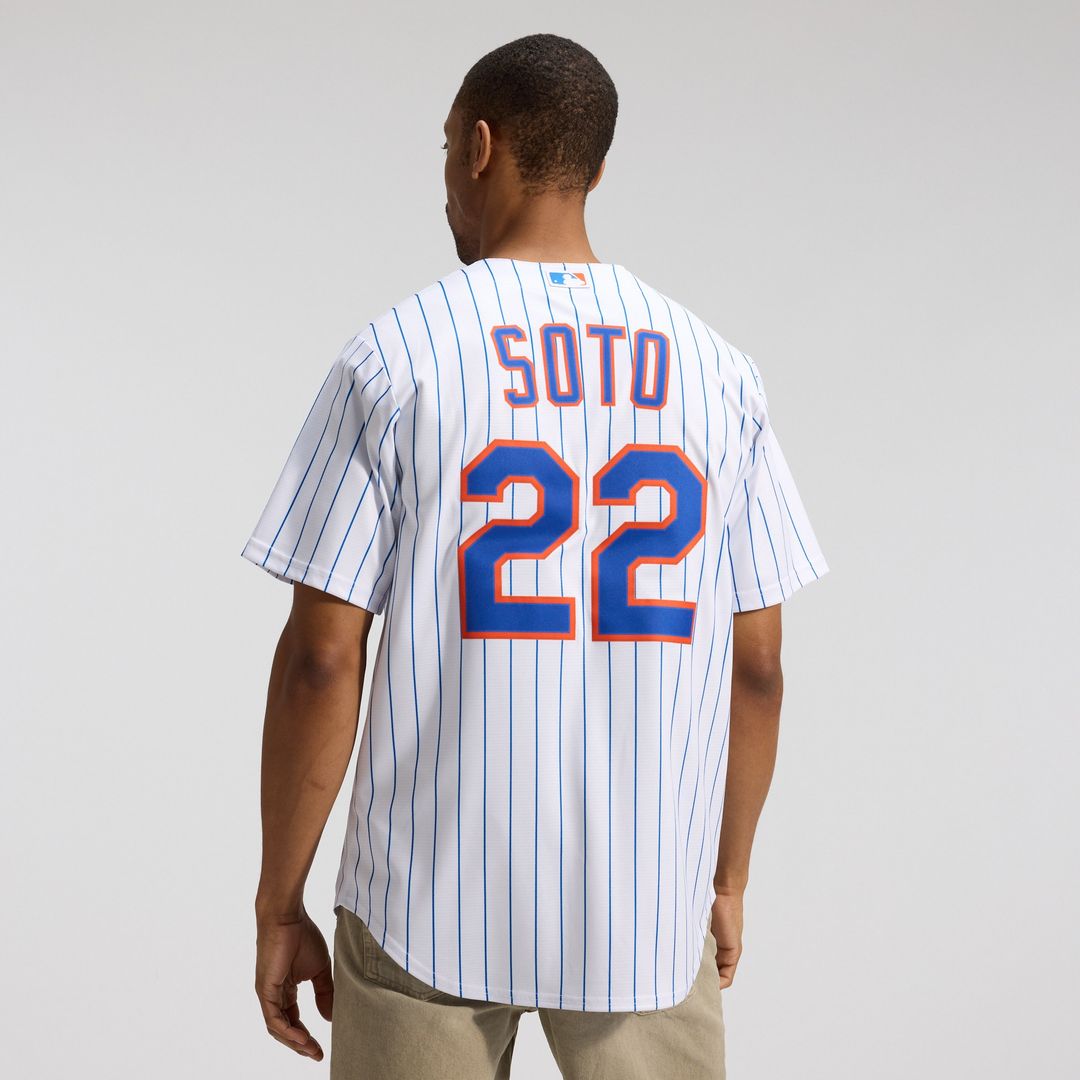 New York Mets Juan Soto Nike Home Replica Player Jersey - White Team Jersey Sports Fan Apparel