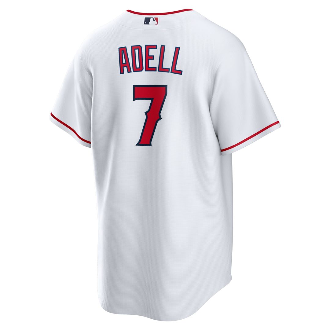 Los Angeles Angels Jo Adell Nike Home Replica Jersey - White Team Jersey Sports Fan Apparel
