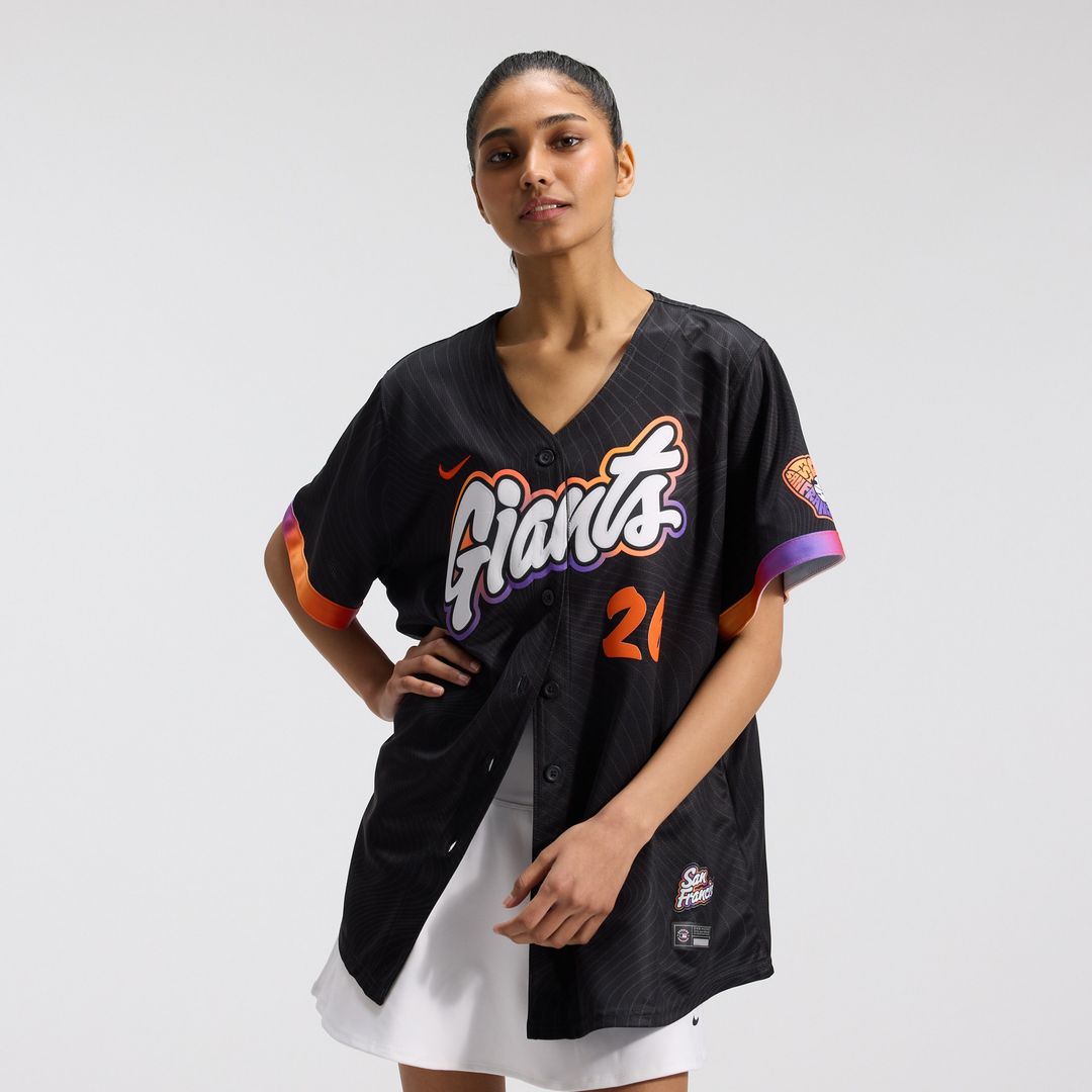 San Francisco Giants Matt Chapman Nike Women's 2025 City Connect Limited Jersey - Anthracite Team Jersey Sports Fan Apparel