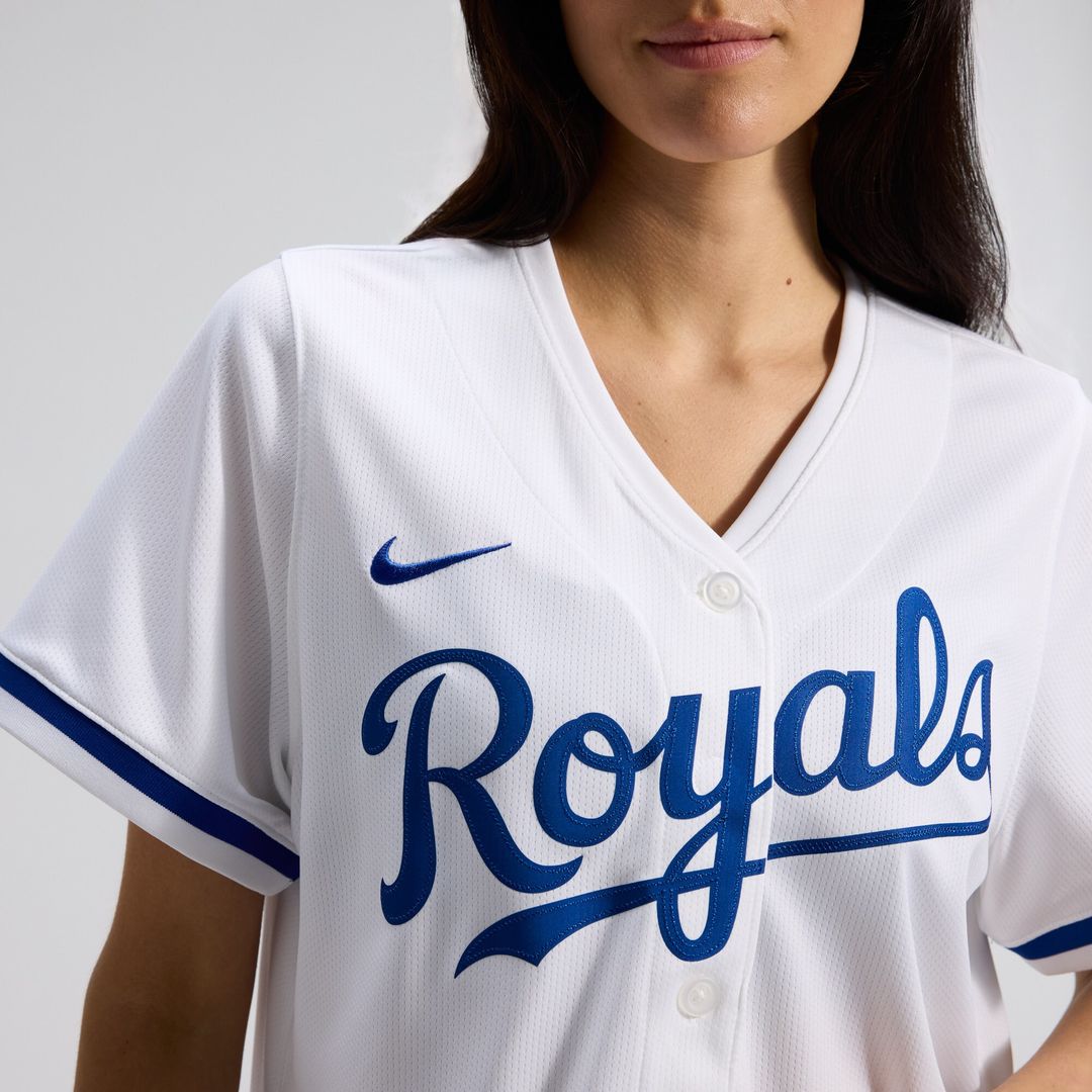 Kansas City Royals Nike Women's Home Limited Jersey - White Team Jersey Sports Fan Apparel