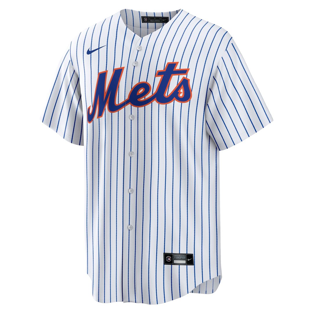 New York Mets Francisco Lindor Nike Home Replica Player Jersey - White Team Jersey Sports Fan Apparel