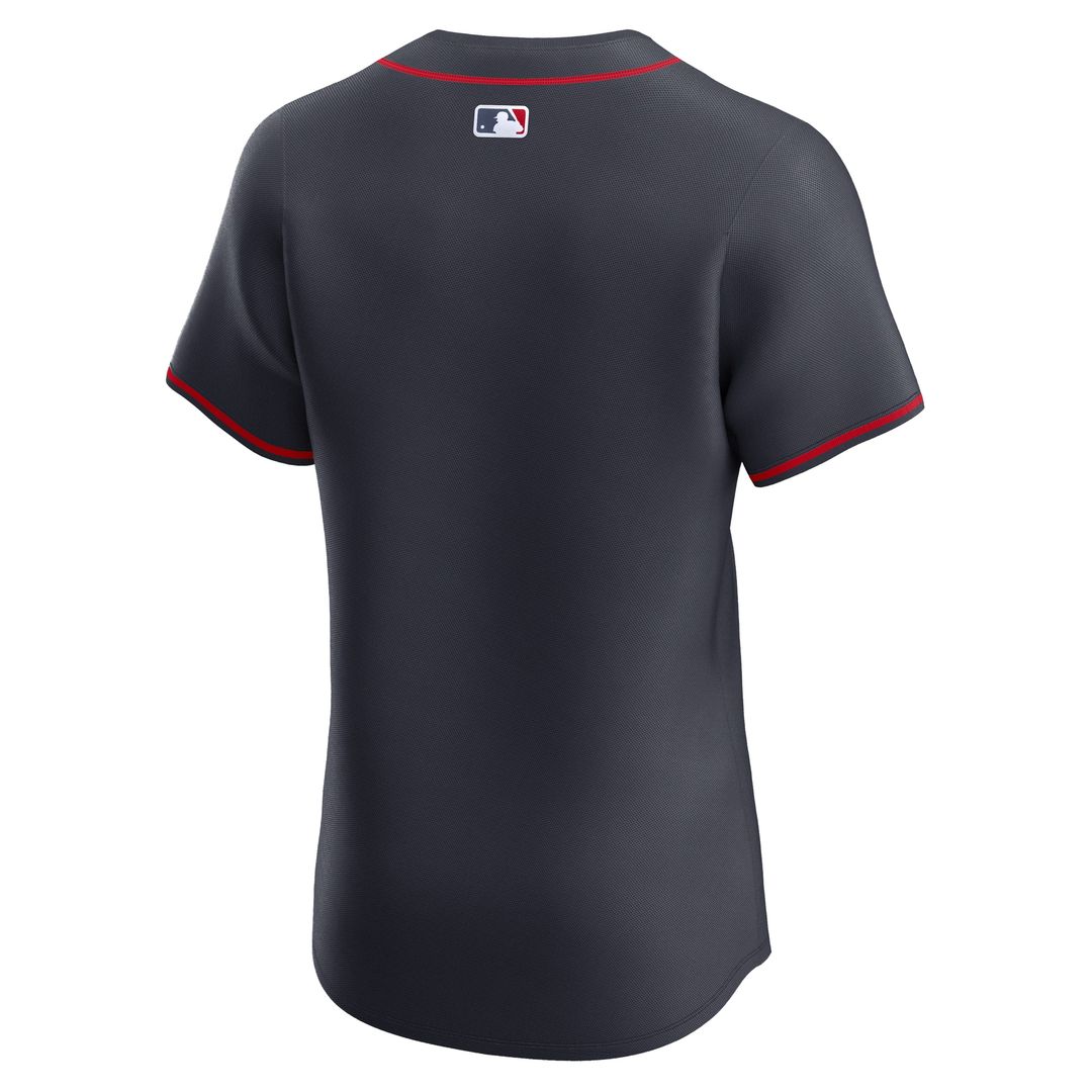 Atlanta Braves Nike Alternate Elite Jersey - Navy Team Jersey Sports Fan Apparel