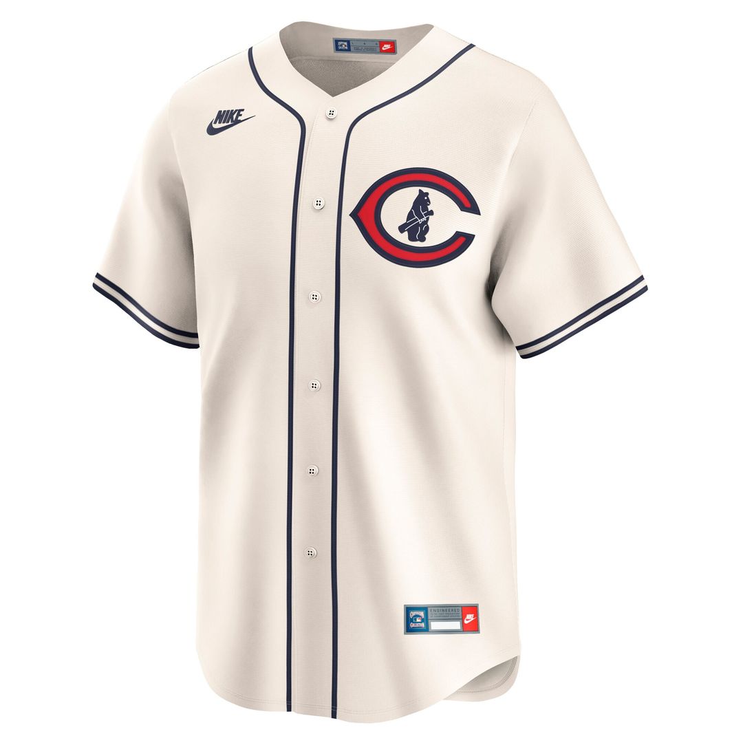Chicago Cubs Seiya Suzuki Nike Throwback Cooperstown Limited Jersey - Cream Team Jersey Sports Fan Apparel