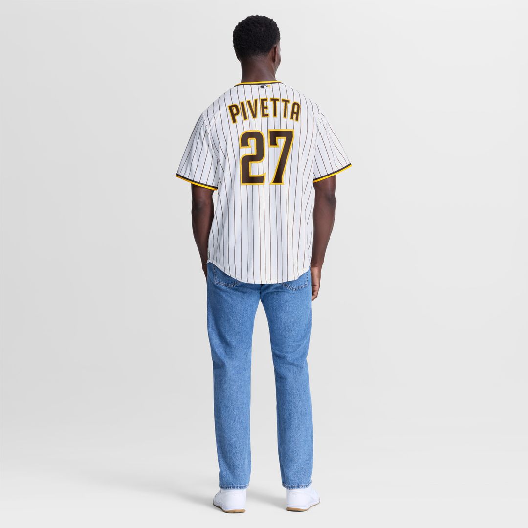 San Diego Padres Nick Pivetta Nike Home Replica Jersey - White Team Jersey Sports Fan Apparel