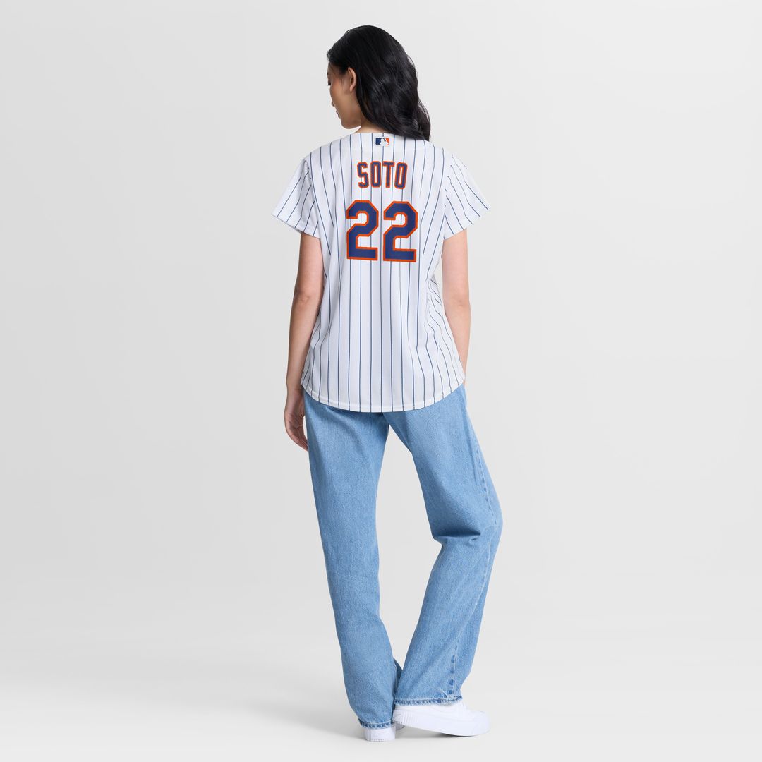 New York Mets Juan Soto Nike Women's Alternate Replica Jersey - Black Team Jersey Sports Fan Apparel