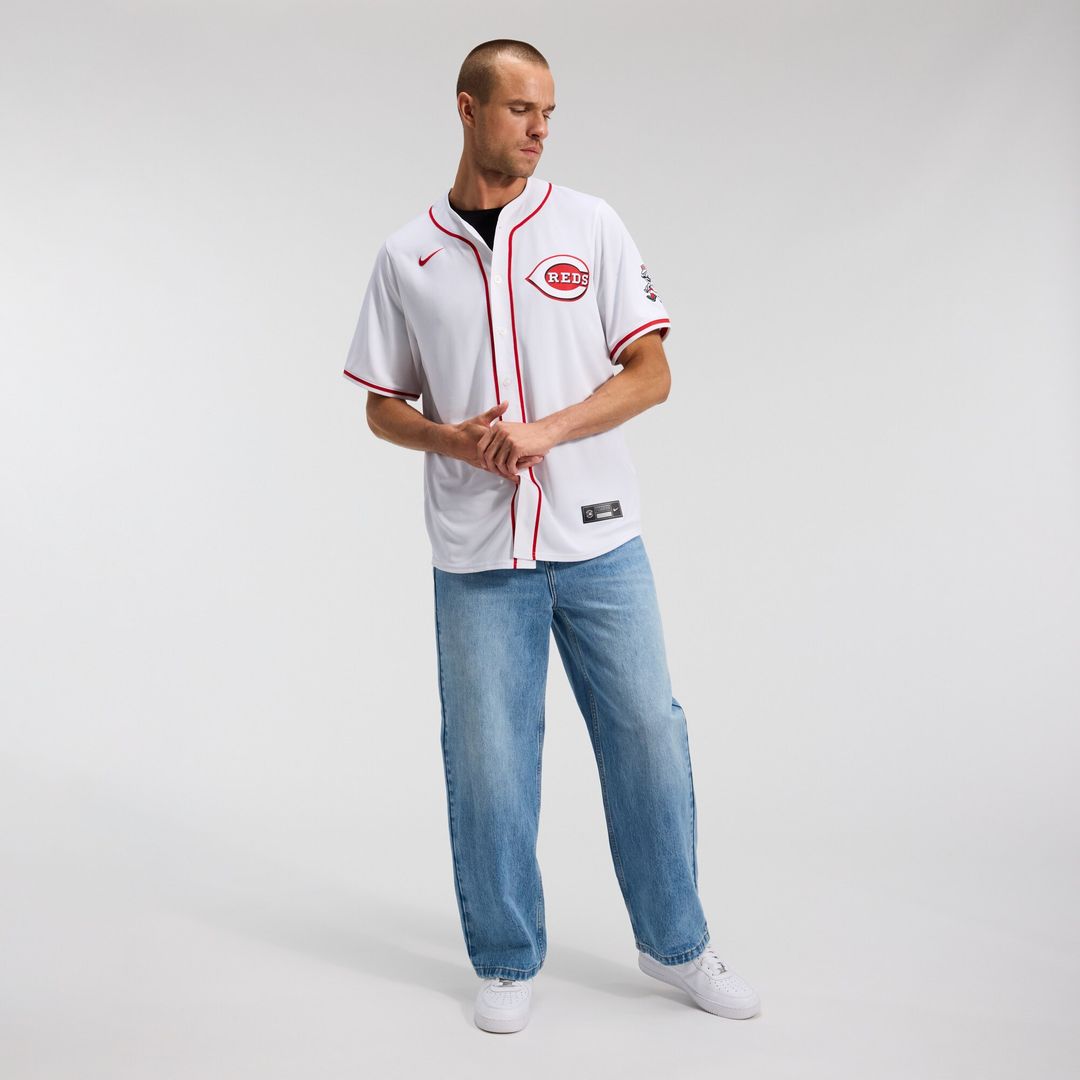 Cincinnati Reds Nike Home Limited Jersey - White Team Jersey Sports Fan Apparel