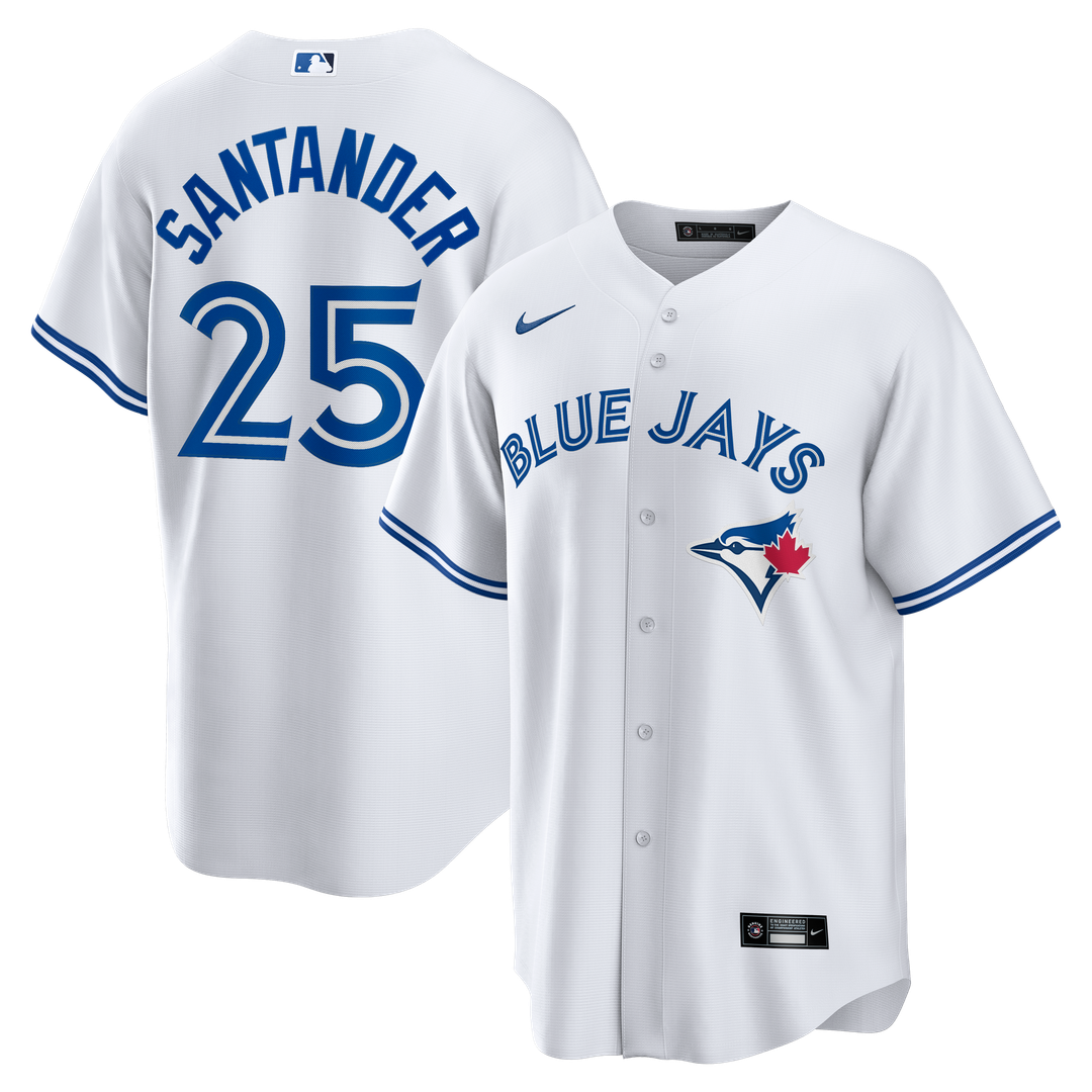 Toronto Blue Jays Anthony Santander Nike Home Replica Jersey - White Team Jersey Sports Fan Apparel