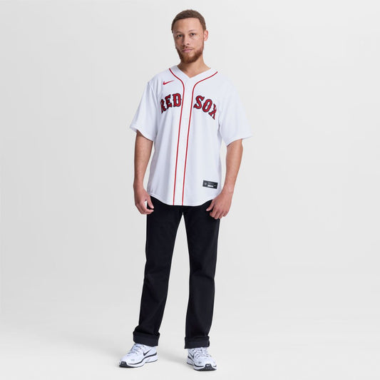 Boston Red Sox Wilyer Abreu Nike Home Replica Jersey - White Team Jersey Sports Fan Apparel