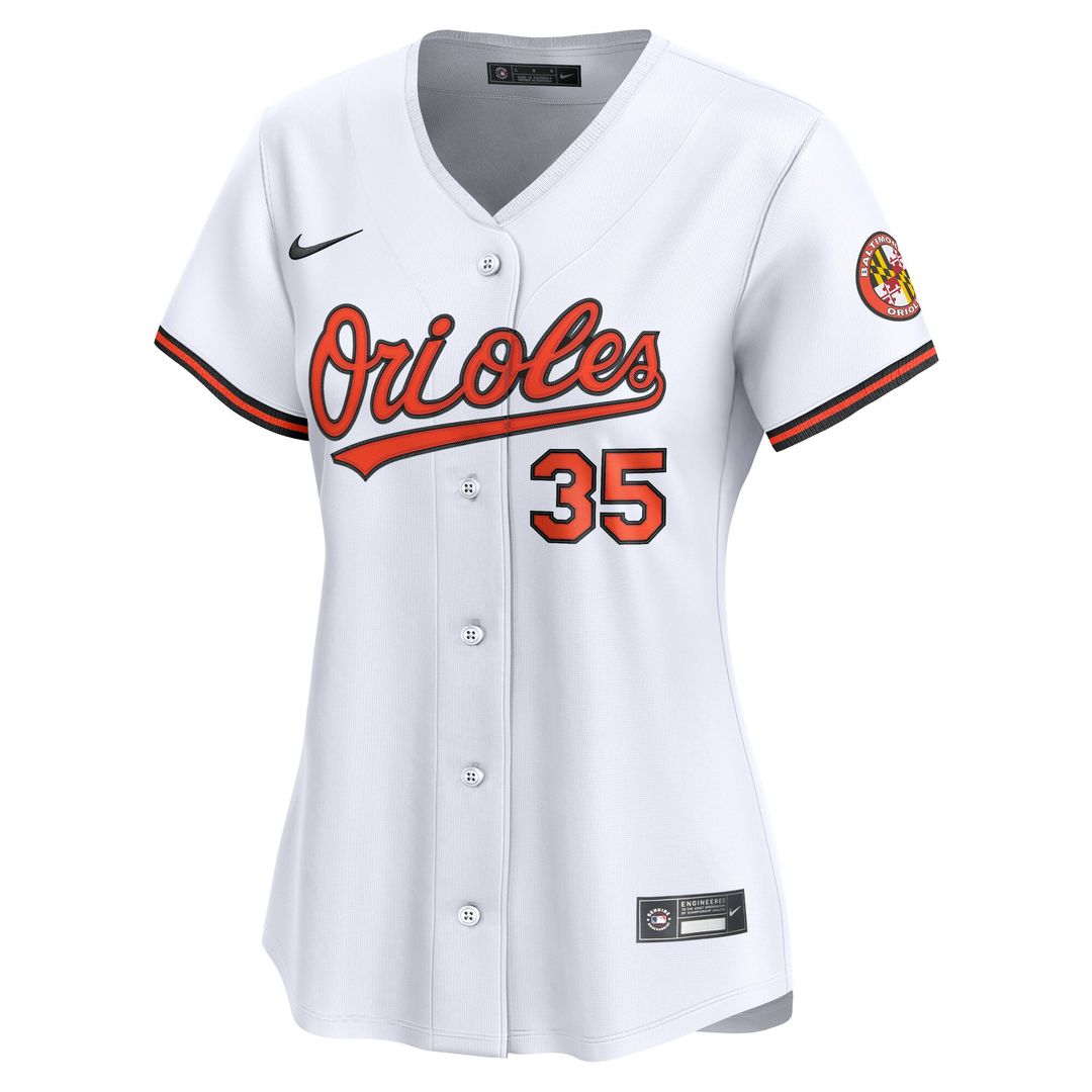 Baltimore Orioles Adley Rutschman Nike Women's Home Limited Player Jersey - White Team Jersey Sports Fan Apparel