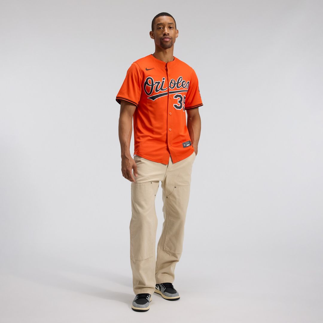 Baltimore Orioles Adley Rutschman Nike 2nd Alternate Limited Player Jersey - Orange Team Jersey Sports Fan Apparel