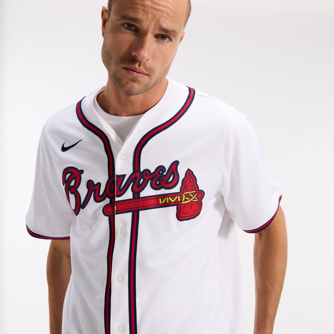 Atlanta Braves Nike Home Limited Jersey - White Team Jersey Sports Fan Apparel