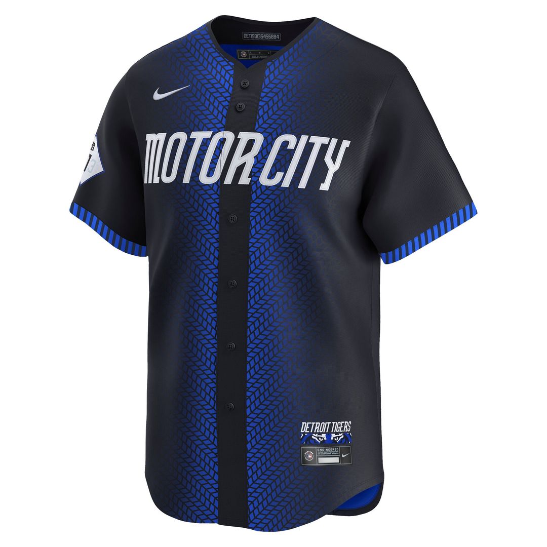 Detroit Tigers Tarik Skubal Nike City Connect Limited Jersey - Navy Team Jersey Sports Fan Apparel