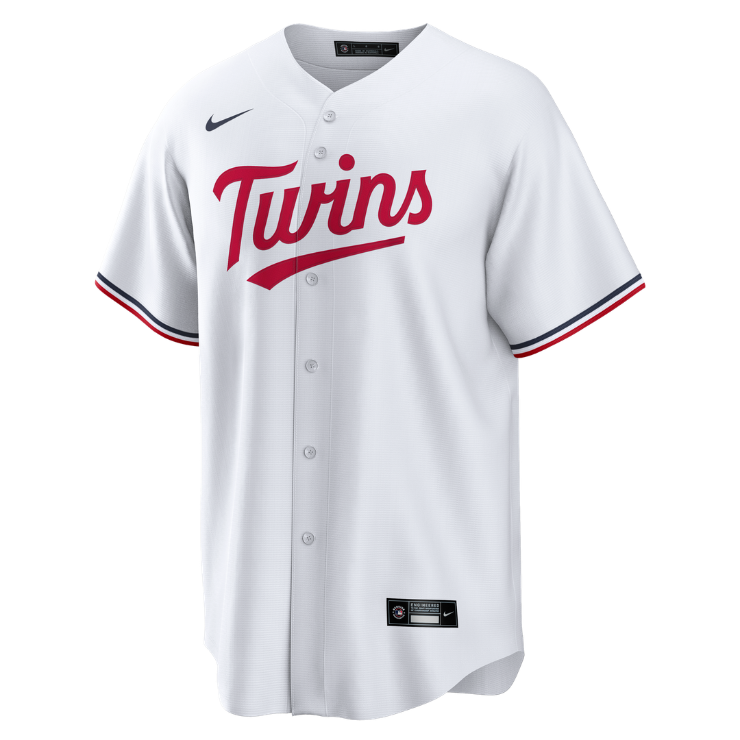 Minnesota Twins Nike Home Big & Tall Replica Jersey - White Team Jersey Sports Fan Apparel
