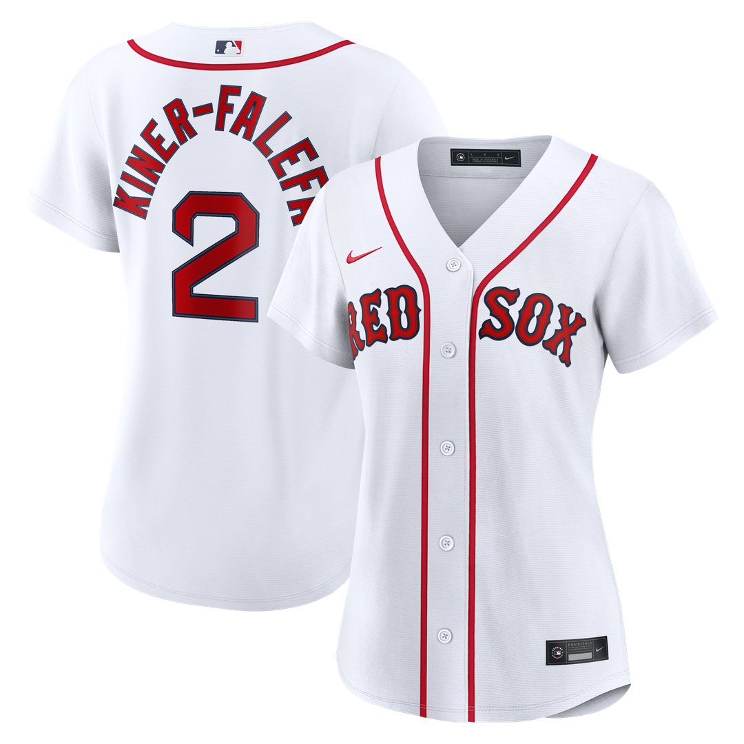 Boston Red Sox Isiah Kiner - Falefa Nike Women's Home Replica Jersey - White Team Jersey Sports Fan Apparel