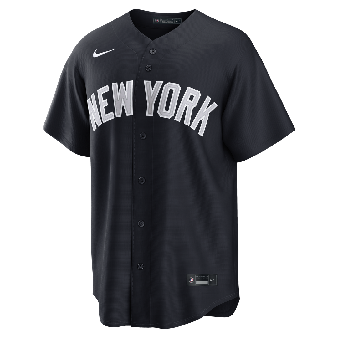 New York Yankees Nike Alternate Replica Jersey - Navy Team Jersey Sports Fan Apparel